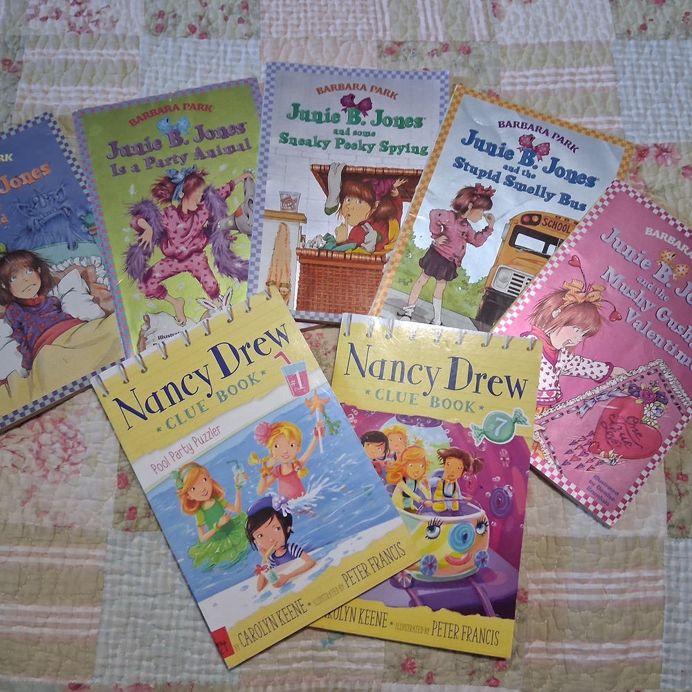 Junie B. Jones and Nancy Drew Clue Book Set